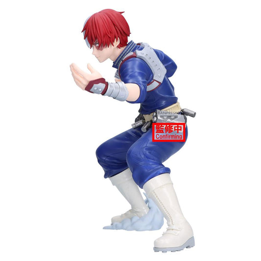 Figura banpresto my hero academia grandista todoroki shoto 21cm