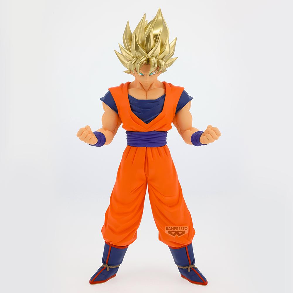 Figura banpresto dragon ball z blood of saiyans super saiyan son goku 22cm
