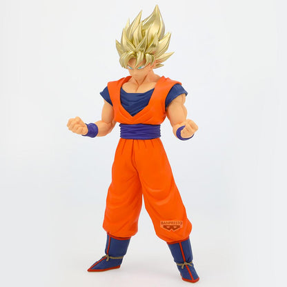 Figura banpresto dragon ball z blood of saiyans super saiyan son goku 22cm