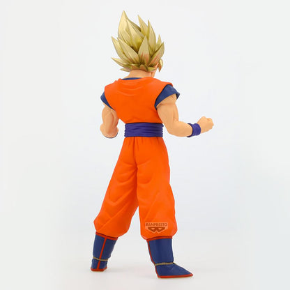 Figura banpresto dragon ball z blood of saiyans super saiyan son goku 22cm