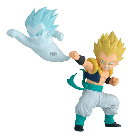 Figura banpresto dragon ball z match makers super saiyan gotenks (vs majin buu)