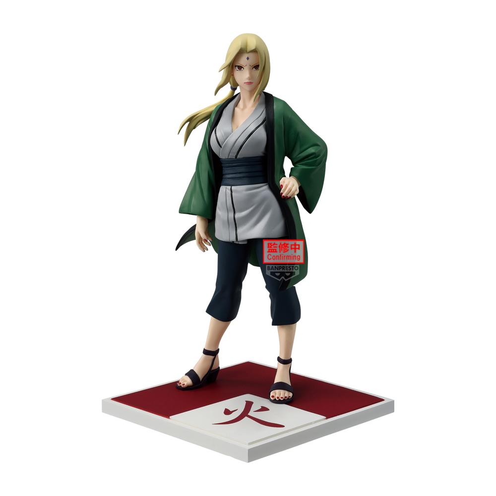 Figura banpresto naruto shippuden hokage tsunade 17cm