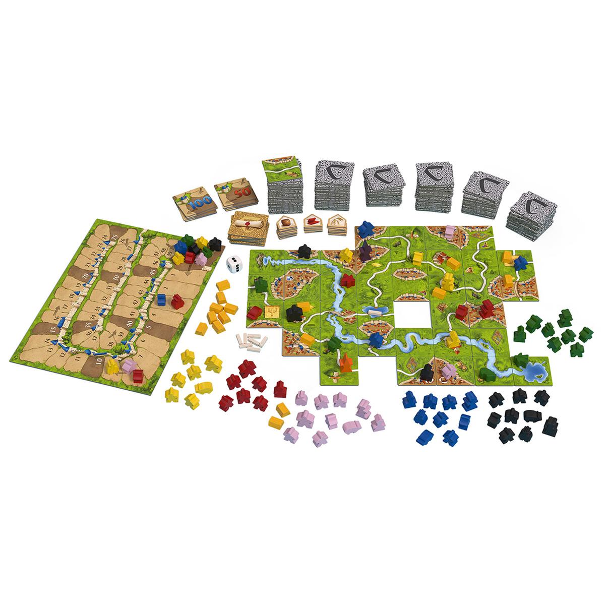 Juego de mesa devir carcassonne big box