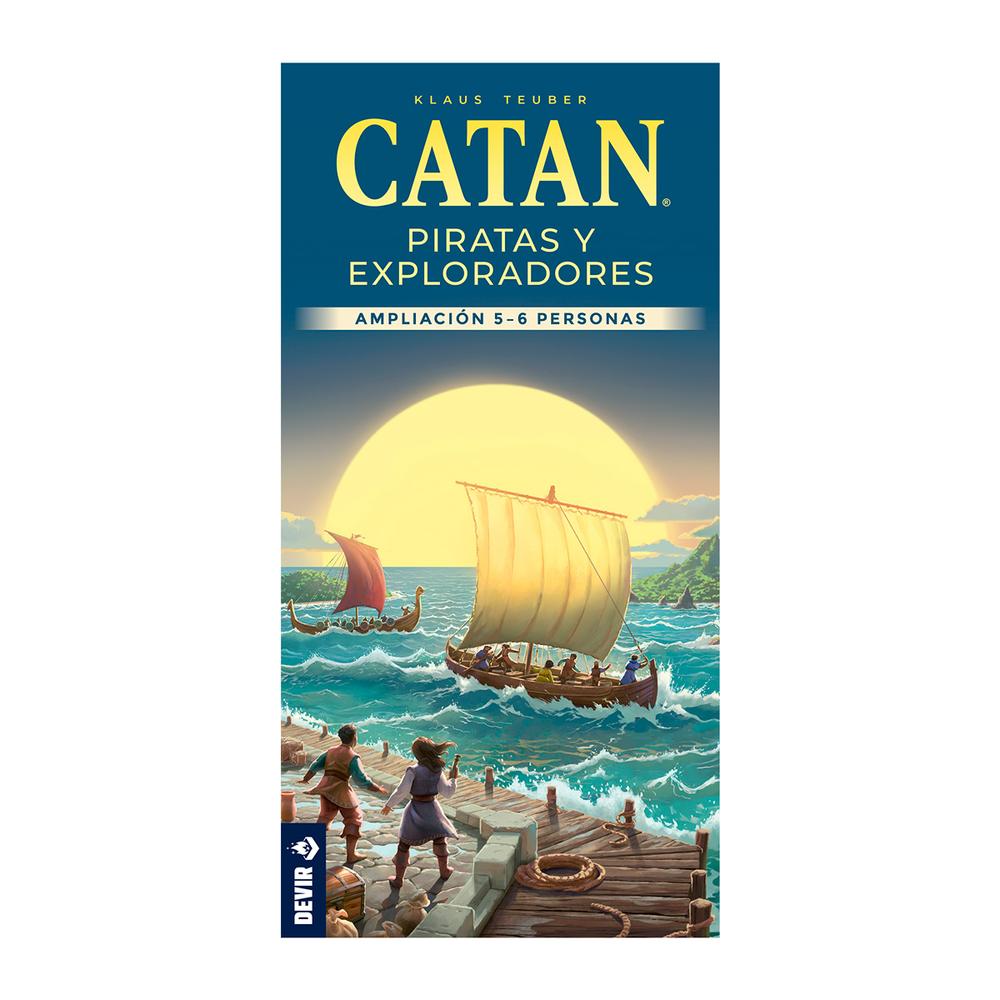 Juego de mesa devir catan piratas y exploradores 5 - 6 jugadores