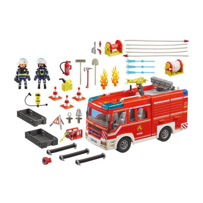Playmobil ciudad accion -  camion de bomberos