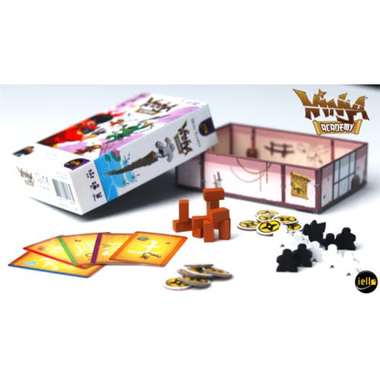 Juego de mesa de cartas academia ninja