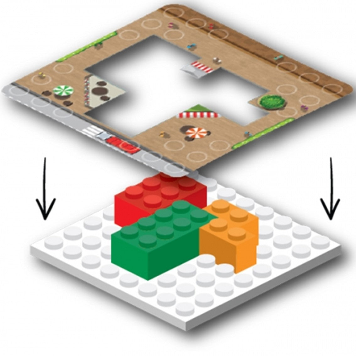 Juego de mesa city blox en español