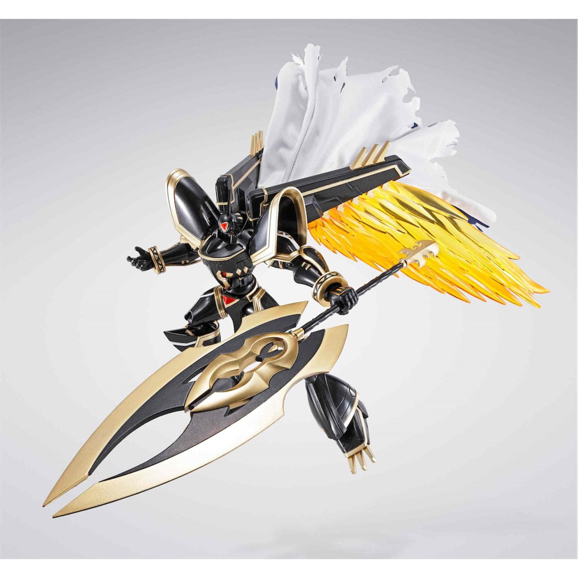 Figura tamashi nations digimon digital monster x - evolution s.h. figuarts alphamon ouryuken premium color ed. fig 17 cm