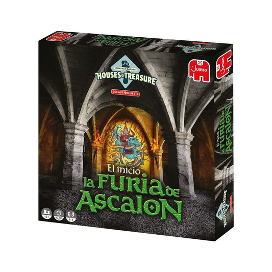 Juego de mesa escape quest el inicio -  la furia de ascalon pegi 16