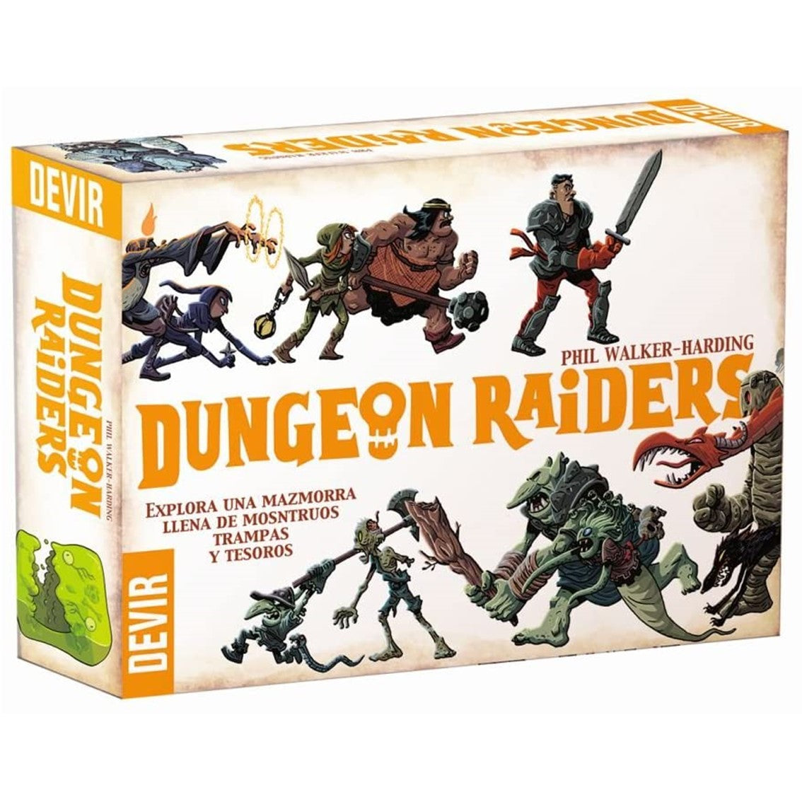 Juego de mesa devir dungeon raiders