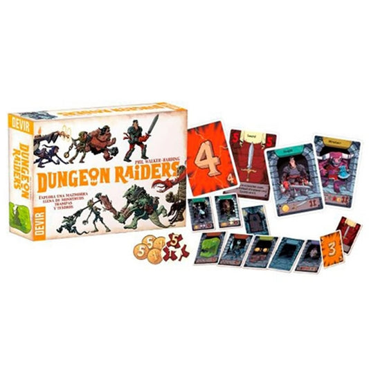 Juego de mesa devir dungeon raiders