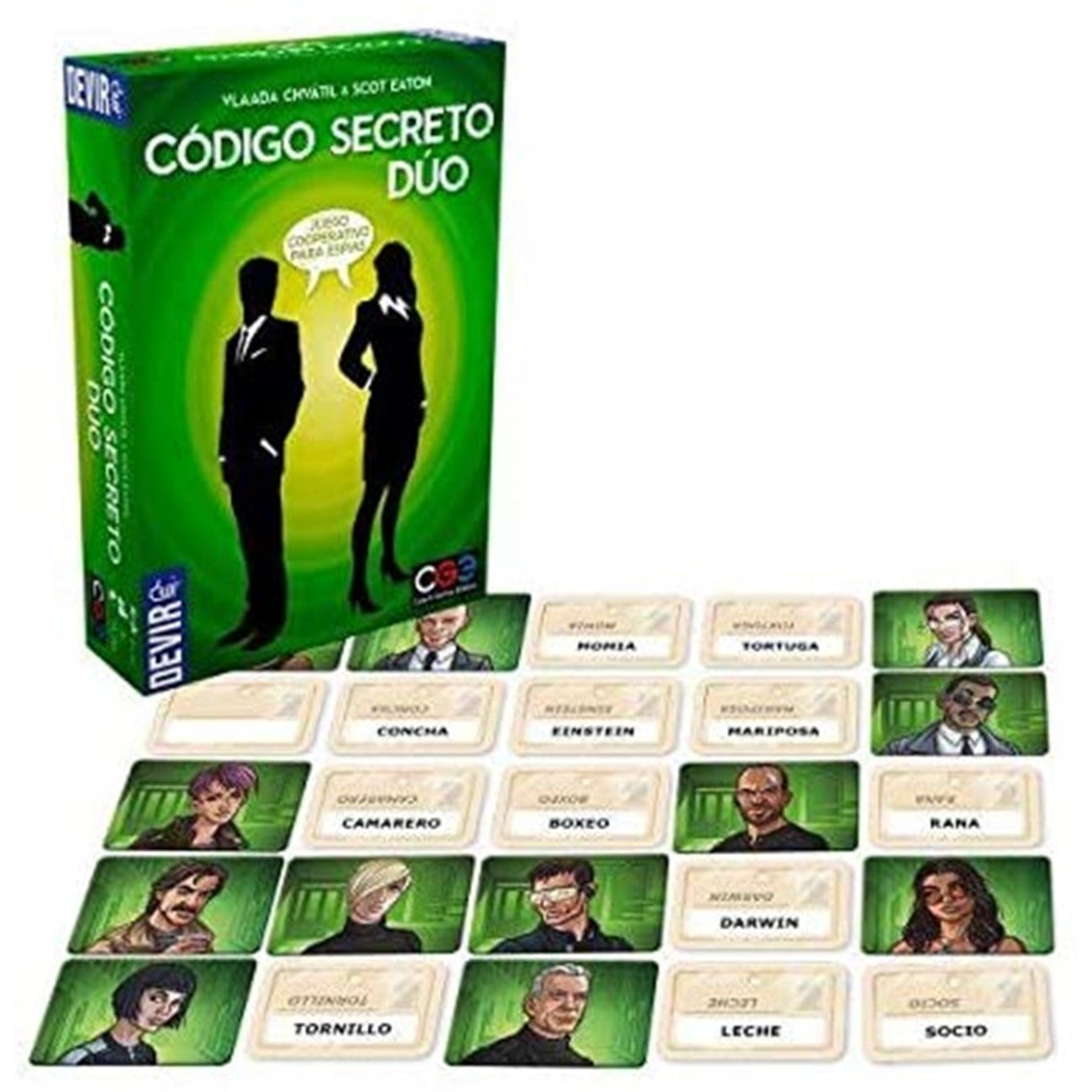 Juego de mesa devir código secreto -  dúo pegi 11