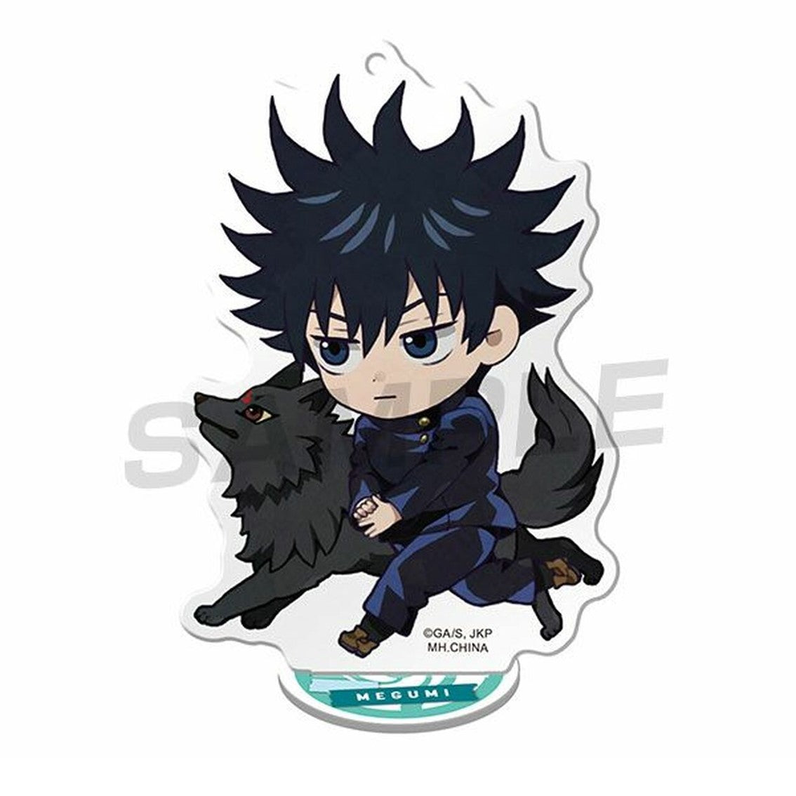 Set figuras acrílicas megahouse jujutsu kaisen toko toko mascot vol. 19