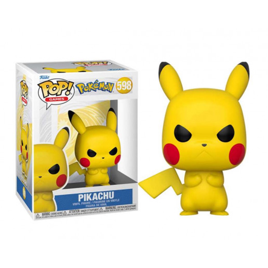 Funko pop pokemon pikachu gruñon 65043