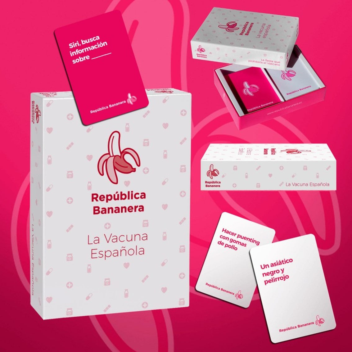 Juego de cartas república bananera -  la vacuna española pegi 18