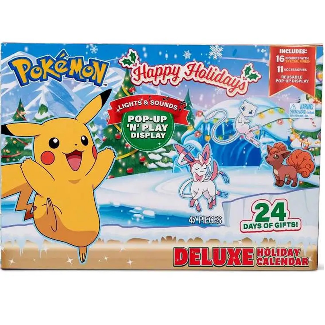 Calendario adviento pokemon deluxe holiday version de - fr - nl