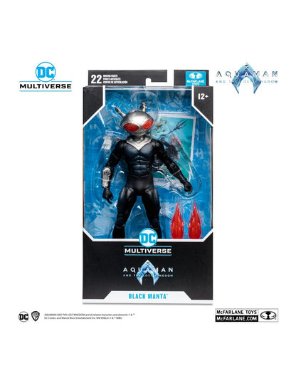 Figura mcfarlane toys dc aquaman 2 movie 7in -  black manta