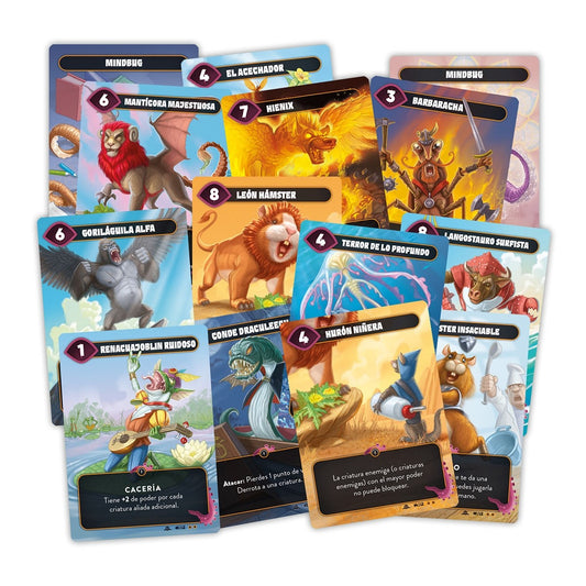 Juego de mesa devir mindbug primer contacto -  nuevas criaturas