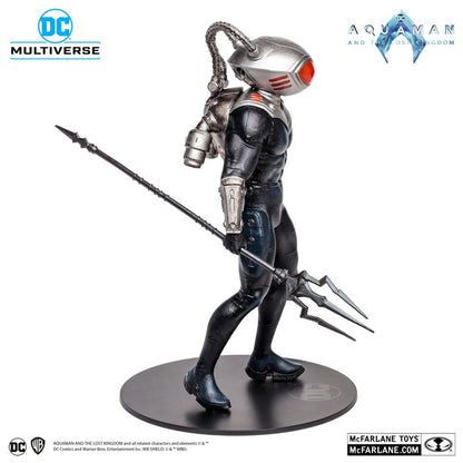 Figura mcfarlane toys dc aquaman 2 movie 12in -  black manta