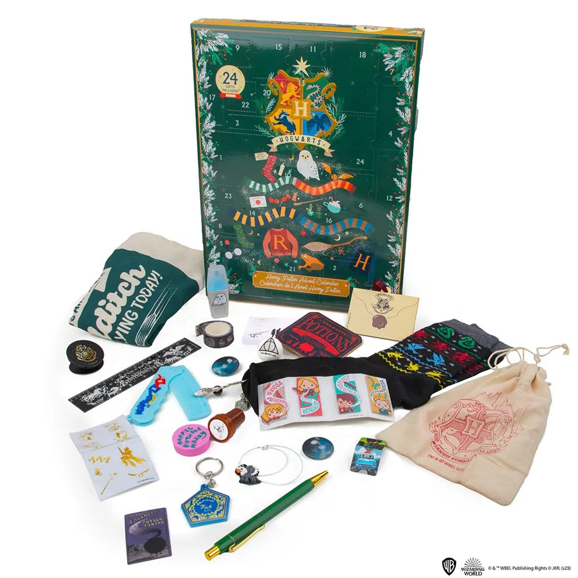 Calendario de adviento cinereplicas harry potter