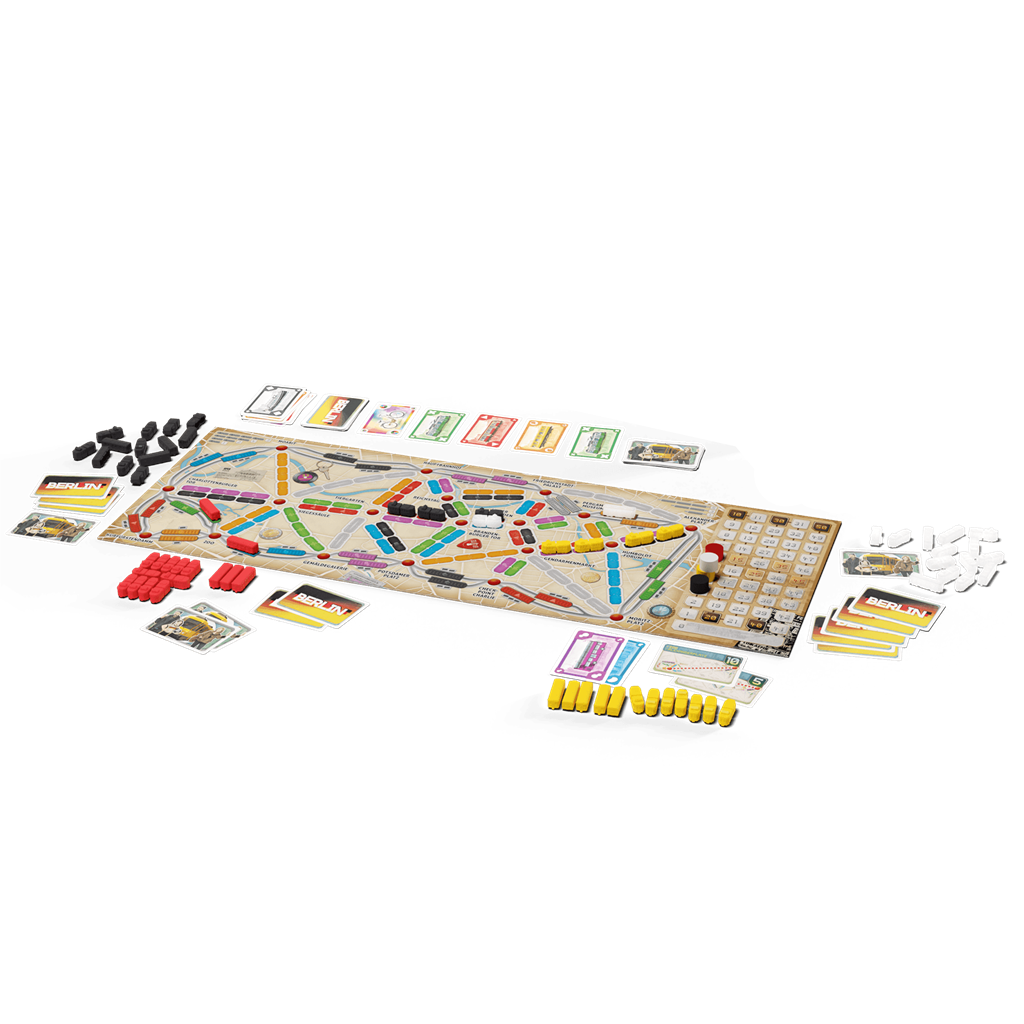 Juego de mesa ¡aventureros al tren! berlín pegi 8