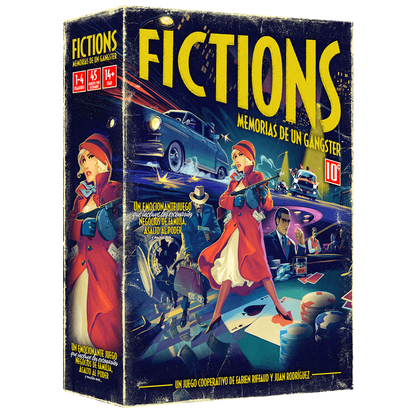 Juego de mesa fictions: memorias de un gangster