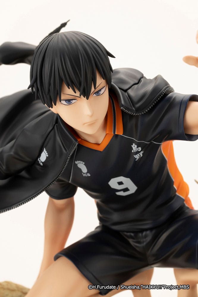 Figura kotobukiya haikyu!! artfx j tobio kageyama 1 - 8