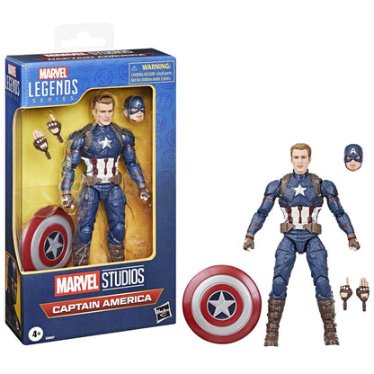Figura hasbro marvel legends series capitán américa