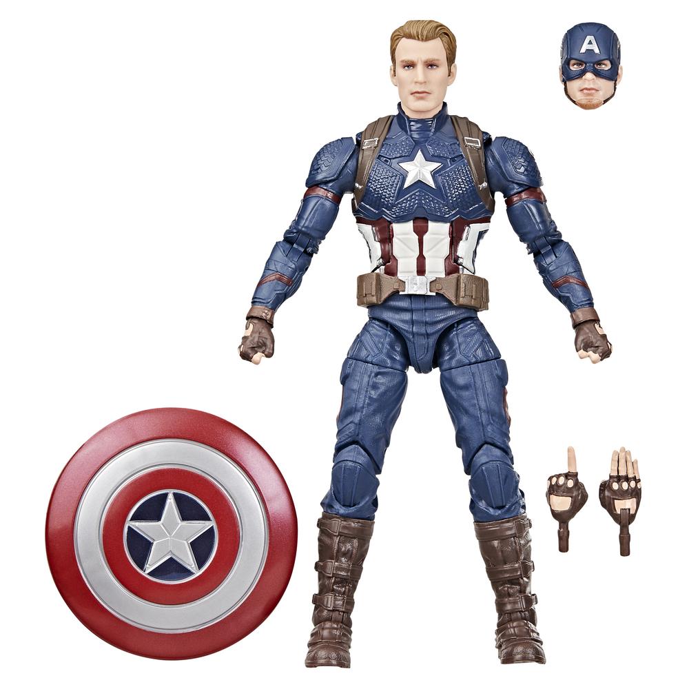 Figura hasbro marvel legends series capitán américa