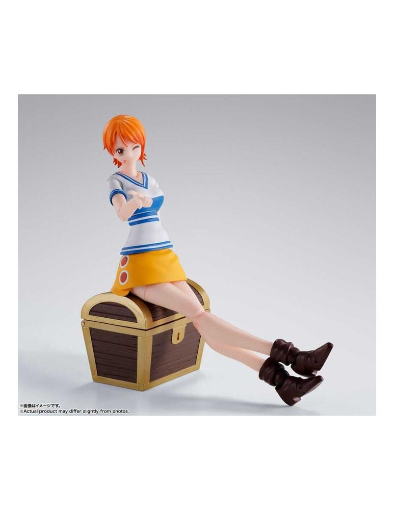 Figura tamashii nations nami romance dawn 14 cm one piece sh figuarts