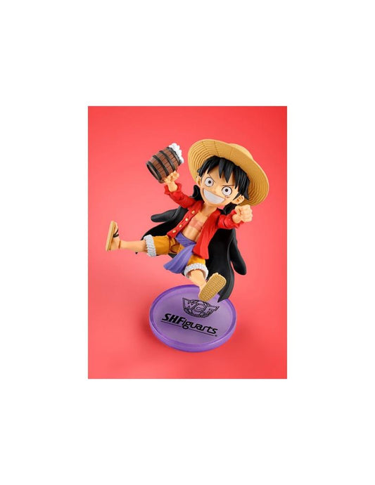 Figura tamashii nations one piece world collectable figure x sh figuarts monkey d. luffy