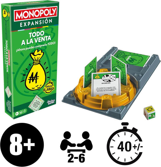 Expansión hasbro monopoly todo a la venta