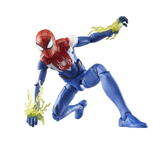 Figura hasbro marvel legends series spider - man 2 miles morales (upgraded suit style)