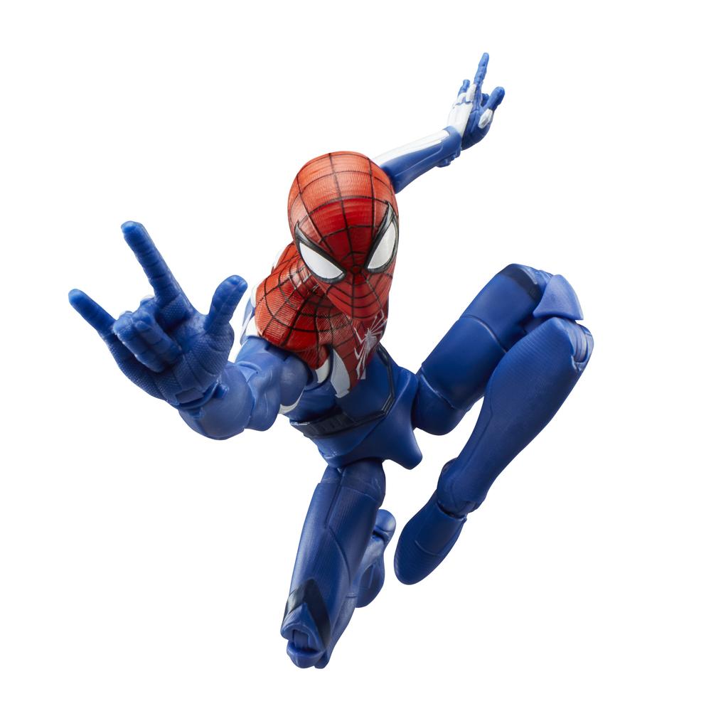 Figura hasbro marvel legends series spider - man 2 miles morales (upgraded suit style)