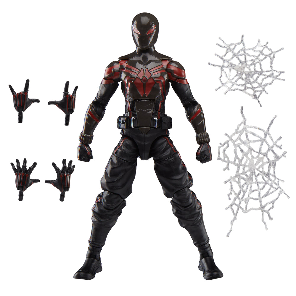 Figura hasbro marvel legends series spider - man 2 miles morales (brooklyn 2099 suit)
