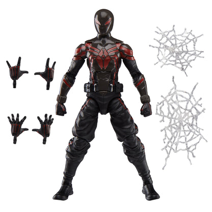 Figura hasbro marvel legends series spider - man 2 miles morales (brooklyn 2099 suit)