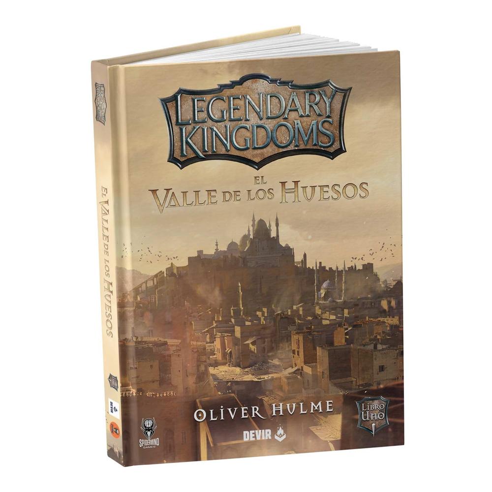 Libro -  juego legendary kingdoms 1: el valle de los huesos