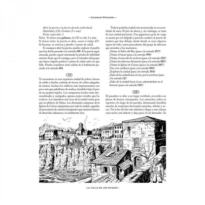 Libro -  juego legendary kingdoms 1: el valle de los huesos