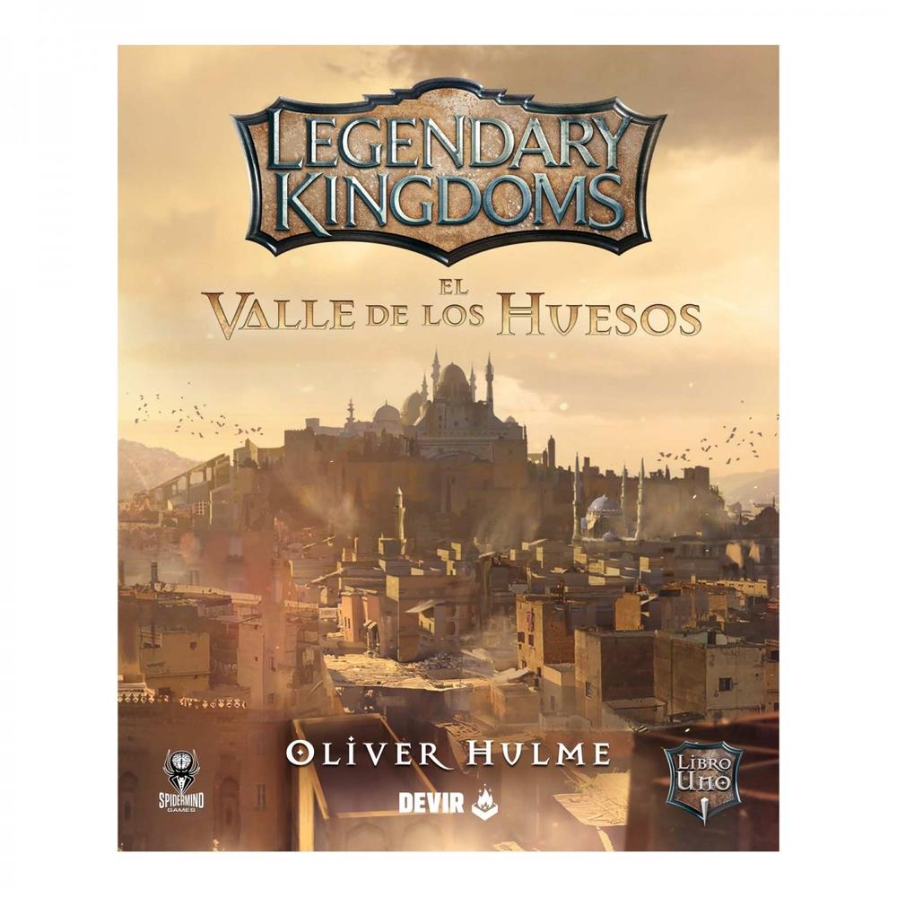 Libro -  juego legendary kingdoms 1: el valle de los huesos