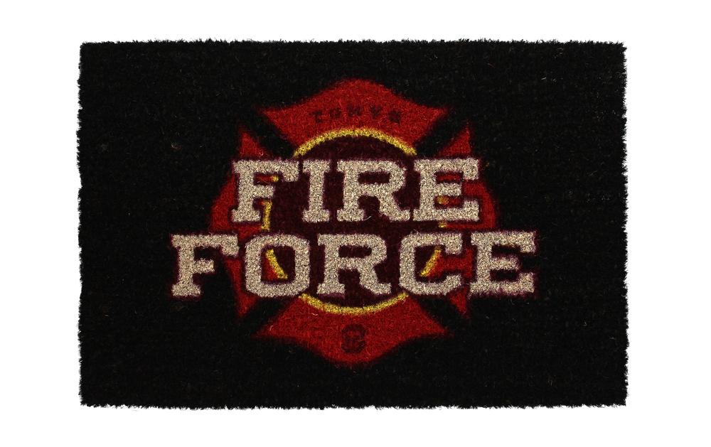 Felpudo 60x40 cm logo fire force