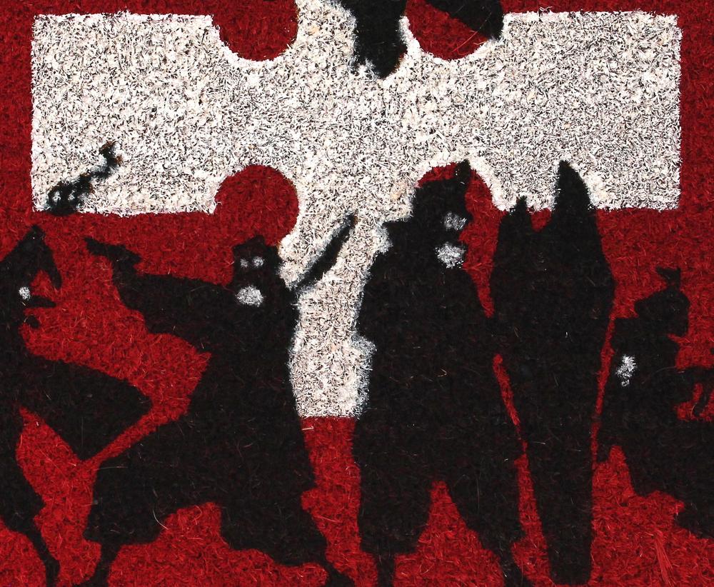 Felpudo 60x40 cm logo fire force 2