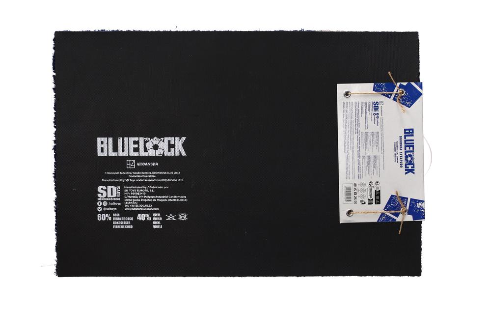 Felpudo 60x40 cm logo2 blue lock