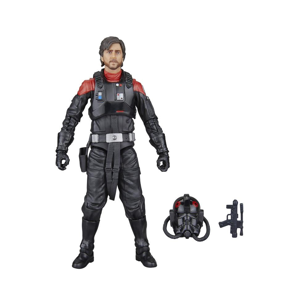 Figura hasbro star wars the black series cassian andor (sienar test pilot)