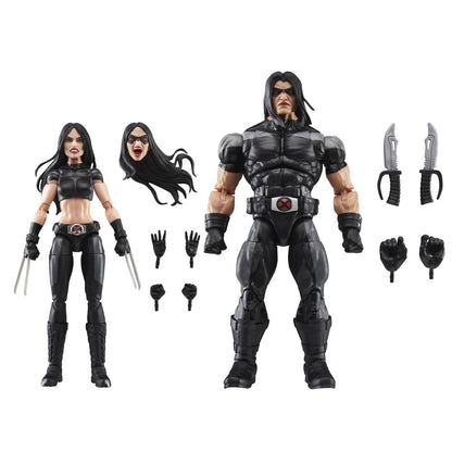 Figura hasbro marvel legends series x foce x - 23 & warpath