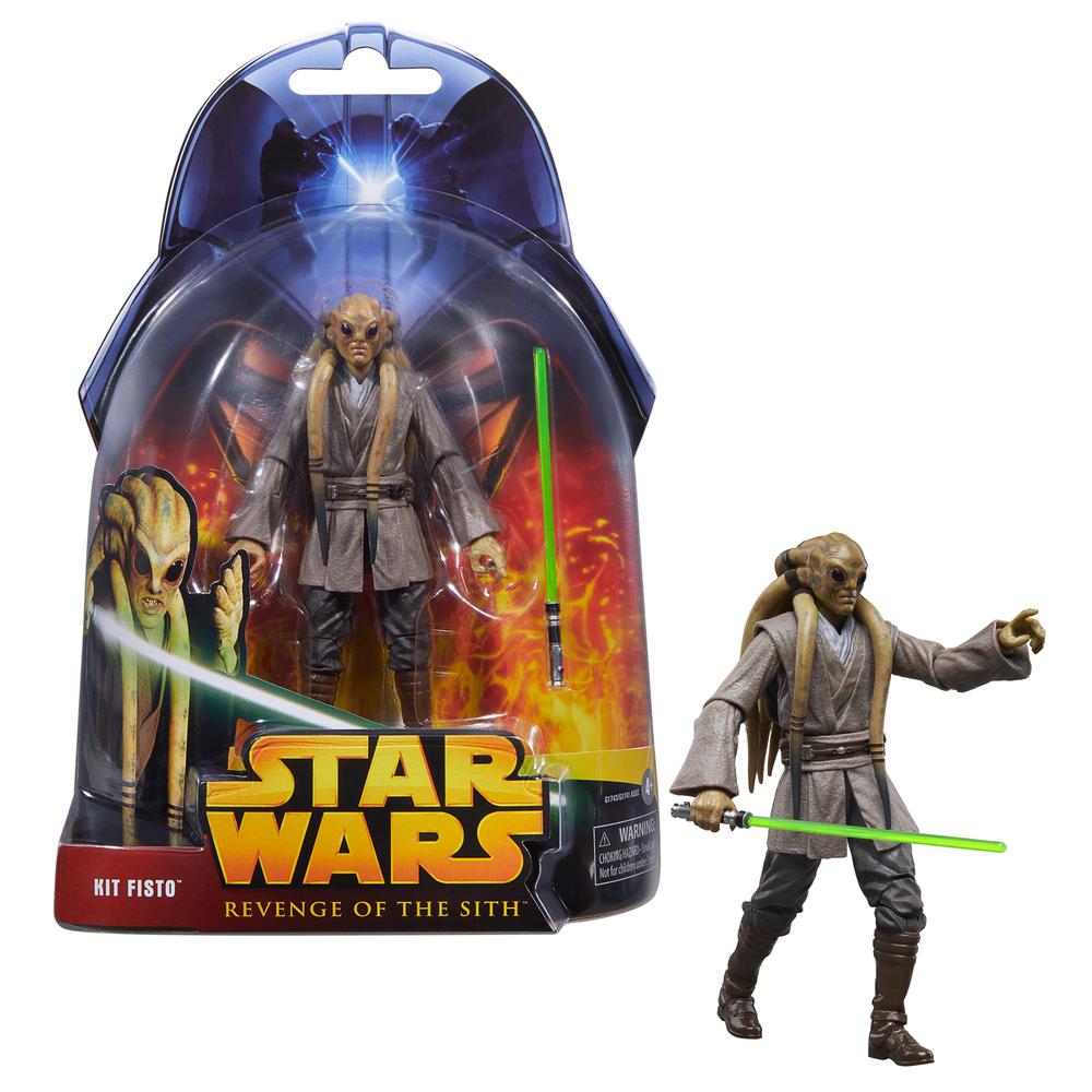 Figura hasbro star wars revenge of the sith kit fisto