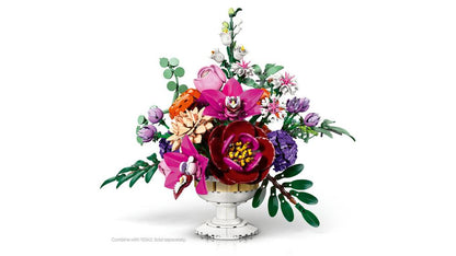 Lego ramo de flores fantasía en rosa