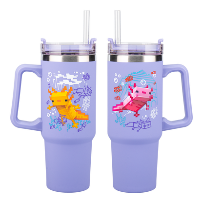 Vaso termo con pajita paladone minecraft