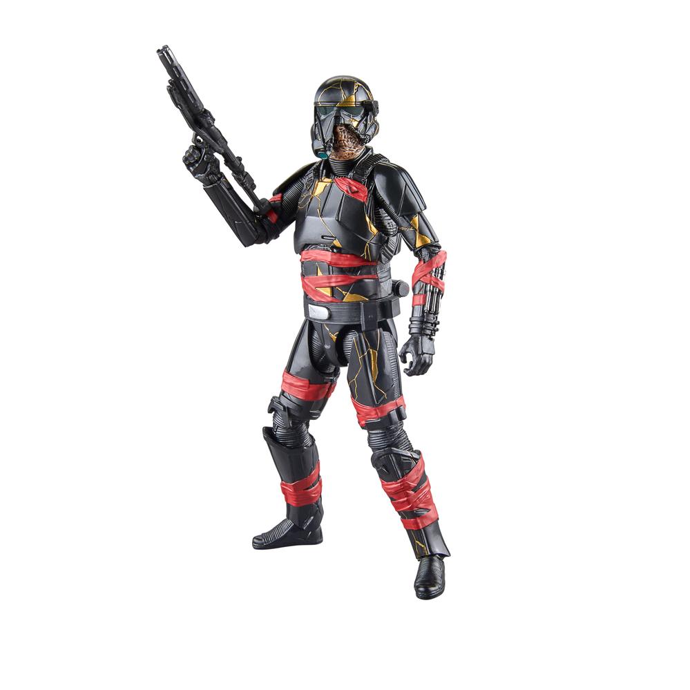 Figura hasbro star wars the black series ahsoka night trooper