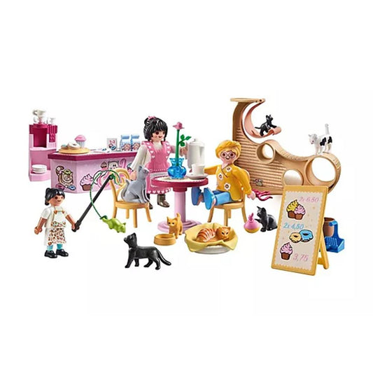 Playmobil -  cafetería para gatos
