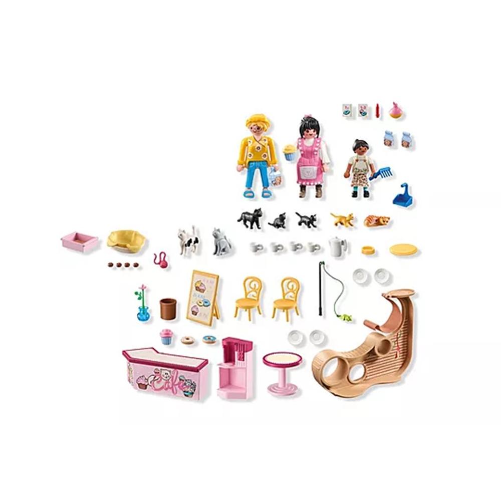 Playmobil -  cafetería para gatos